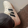 adidas COURTBEAT场下休闲篮球风板鞋男女阿迪达斯官方轻运动   乳白色/黑色   39 实拍图