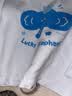 贝瑞加（Babyprints）婴儿内衣套装男女宝宝秋衣秋裤2件套纯棉家居服上衣裤子 蓝象73 实拍图