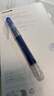 白雪（snowhite）直液式钢笔小学生练字三年级专用日常书写不洇纸一次性钢笔大容量标记笔F尖 可擦蓝色12支/盒 FP20 实拍图