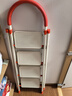 杜邦梯子家用人字梯室内折叠加粗加厚多功能登高安全扶梯红白4步 实拍图