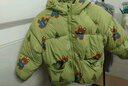 嘟嘟家男童棉服加厚宝宝外套冬季儿童棉袄女童棉衣上衣小童冬装 绿色100 实拍图