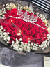 琐拉鲜花速递玫瑰花束求婚生日礼物送女友全国同城花店配送 52朵红玫瑰花束—吾爱 实拍图