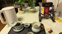 京东京造 茶具整套 功夫茶具套装带茶盘茶壶茶杯 天青汝窑西施壶 16件 实拍图