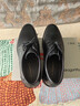 红蜻蜓真皮男鞋秋冬舒适商务休闲皮鞋高级正装德比鞋婚鞋WTA7376黑色41 实拍图
