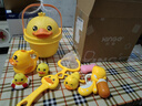 欣格宝宝洗澡玩具儿童戏水花洒婴儿小黄鸭子幼儿浴室水上泡澡神器带收纳桶男孩女孩玩水生日礼物12件套装六一儿童节礼物 实拍图