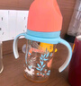 贝亲（Pigeon）PPSU双把手防胀气奶瓶240ml 丛林小兔 M号奶嘴 3月+ AA218 实拍图
