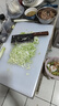 拜杰菜板切菜板食品级PE塑料砧板实心加厚双面抗菌防霉案板剁骨剁肉板 加大号54*35*1.5CM 实拍图