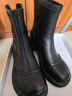 百丽真皮时装靴2025冬新弹力短靴瘦瘦靴B1538DD5 甜酷黑 37 实拍图