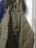 JEEP SPIRIT吉普羽绒服男士秋冬季工装毛领外套男中长款派克服男装 军绿 4XL  实拍图
