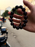 原木匠正宗小叶紫檀木手串男士高端佛珠手链女款108颗文玩手串爆满金星 满金星15mm*15颗[高级礼盒] 实拍图