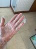 优奥儿童一次性手套200只加厚食品级PE防漏3-12岁小孩幼儿宝宝手套 实拍图