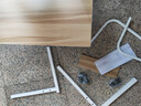 修乐电脑桌懒人床边桌台式家用简约书桌宿舍简易床上小桌子可移动升降 【基础款】白枫木色 实拍图