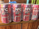 笑为鲜NFC蜜桃汁100%鲜榨果汁 NFC石榴汁320ml*8罐 实拍图