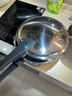 苏泊尔（SUPOR）304不锈钢7.0L压力锅24cm【3-5人可用】快煮防爆高压锅电磁炉通用 实拍图
