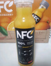 农夫山泉100%纯果汁NFC橙汁300ml*10瓶整箱鲜果冷压榨饮料礼盒热门商品 实拍图