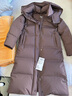 波司登25年羽绒服女款冬季鹅绒加厚连帽商务通勤百搭超长款外套商场同款 实拍图