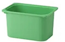 宜家（IKEA）TROFAST舒法特塑料收纳盒儿童玩具储物盒收纳神器分层学生宿舍 亮绿色储物箱42x30x23cm 实拍图