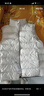 优衣库童装男女童PUFFTECH空气棉服可机洗背心马甲排骨棉服478124 01 乳白色 160 实拍图