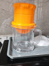美泰滋 婴儿 手动榨汁器 简易原汁机 MZ-0938 橙色 婴儿辅食  果汁 实拍图