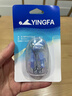 英发（YINGFA）游泳耳塞 硅胶游泳带绳螺旋耳塞 柔软舒适专业游泳装备 蓝色 实拍图