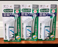 G·U·M日本GUM牙缝刷拜德乐L型牙间刷10支正畸矫正型齿间刷带牙套减嘴臭 浅蓝色SS中号(适合大部分人) 实拍图