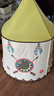 卡优比儿童帐篷室内家用宝宝游戏屋女孩公主城堡男孩玩具屋小房子蒙古包 印第安(丹霞黄) 实拍图