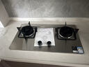 万和（Vanward）燃气灶天然气液化气家用5.0KW大火力猛火灶双灶嵌入台式两用全进风一级能效B6系列 【B6不锈钢】5.0kW天然气 实拍图