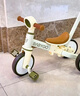 BG-BABYGO儿童三轮车多功能脚踏车自行车1-3岁宝宝滑步车婴儿推车 山岚绿 实拍图