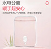 彩虹热水袋暖手宝充电暖宝宝暖水袋注水暖手袋热敷暖肚子暖脚 灰色 实拍图