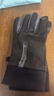 【京东物流】手套男士冬季加绒骑行电动车防滑触屏开车保暖手套女 【掌心防滑 可触屏】男士黑色 均码 1双 掌围女17-21男18-23cm 实拍图