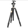 轻装时代Q222相机三脚架单反微单专业摄影摄像碳纤维支架户外旅行轻便携手机直播视频演唱会拍照三角架云台 Q222铝合金（球形云台） 实拍图