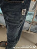 真维斯（Jeanswest）牛仔裤男秋冬季新款直筒宽松休闲长裤男弹力高端百搭阔腿裤子男 蓝色 602 34 (2尺7) 实拍图