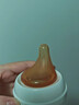 乐起偏心奶嘴仿真母乳质感新生婴儿鸭嘴吸嘴超软防胀气通用宽口径 仿母乳偏心奶嘴  XL号十字孔（7个月+） 1只装 实拍图