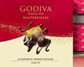 歌帝梵（Godiva）经典大师黑巧克力限定礼盒 24颗180g 新年礼物 伴手礼 零食 糖果 实拍图