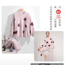 爱慕内衣秋冬舒适半边绒睡衣女家居服套装绵绵冬季AM466801粉160 实拍图
