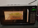 格兰仕（Galanz）微波炉烤箱一体机光波20L家用700W节能平板易清洁智能菜单多功能小型烧烤解冻预约DG 全新机器 实拍图