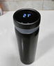 苏泊尔（SUPOR）智能保温杯男女款水杯大容量316不锈钢茶杯便携车载办公室杯子 【500mL深邃灰】-触屏显温 实拍图