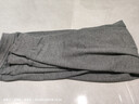 浪莎秋裤男单件纯棉薄款羊毛抑菌护膝男士棉毛裤保暖线裤衬裤深灰 XL 实拍图