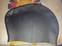 李宁（LI-NING）泳帽男女加大护耳护长发游泳帽不勒头舒适防水硅胶成人泳帽4121黑 实拍图