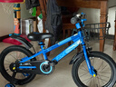 永久（FOREVER）儿童自行车童车小孩单车16寸脚踏车小学生山地车带辅助轮蓝色 实拍图