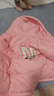 迪士尼（Disney）【送包】儿童羽绒服男女童满印90绒两面穿羽绒外套 皮粉 140 实拍图