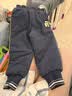 戴维贝拉儿童棉裤冬装男童夹棉裤子男宝宝休闲运动裤童装 实拍图