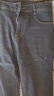 真维斯（Jeanswest）牛仔裤男2025秋冬轻商直筒修身牛仔长裤男黑色常规32 实拍图