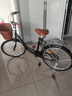 凤凰（Phoenix）自行车成人男女城市通勤变速青少年单车女芭蕾 24英寸钢琴黑 实拍图