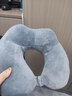 富居u型枕护颈枕飞机脖枕汽车头枕u形旅行颈托收纳便携办公室午睡靠枕 实拍图