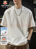 大嘴猴（paul frank）短袖男士夏季潮圆领T恤男休闲宽松220g重磅纯棉男装 白色 2XL 实拍图