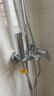 九牧（JOMOO）淋浴花洒套装自动除垢喷枪淋浴器36633-526/1B-1 实拍图