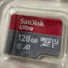 闪迪（SanDisk）128GB TF（MicroSD）内存卡 A1 U1 C10 至尊高速移动版存储卡 读速140MB/s 手机平板游戏机内存卡 实拍图