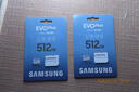 三星（SAMSUNG）512GB TF(MicroSD)存储卡 EVO白卡 适配大疆无人机运动相机Pocket3支持4K视频 读160MB/s写120MB/s 实拍图