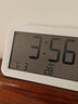 码仕闹钟学生温湿度计大屏充电电子智能夜光儿童起床专用神器LCD床头钟开学必备Q198白开学季新年礼物 实拍图